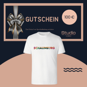 Gutschein: 100 € Vereinskleidung + gratis Macron "Schaumburg T-Shirt"